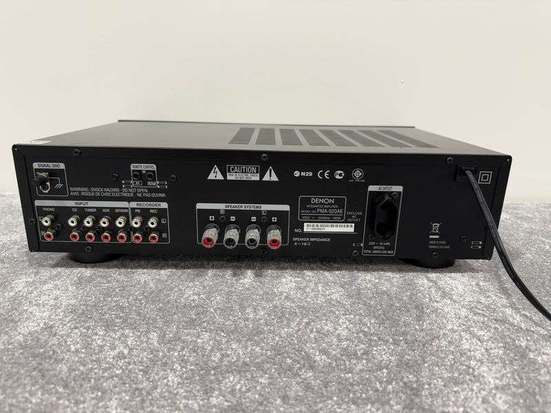 Denon PMA-520AE Integrated Amplifier (2x 70w) - Image 11