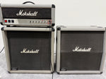 Marshall JCM25/50 “Silver Jubilee” Model 2553 2-Channel 100-Watt Guitar Amp Head (1987-1988) with Two Cabs (2556A/B) - Image 1