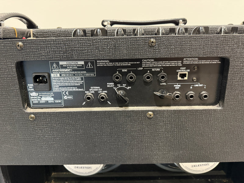 Vox AD120VT Guitar Amplifier with Vox VC4 Foot Controller and Amp Covers - Image 4