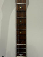Vintage VRS 100 Trans Blue Electric Guitar - Fusion Carry Case - Tremelo Bar - Image 13