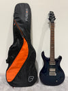 Vintage VRS 100 Trans Blue Electric Guitar - Fusion Carry Case - Tremelo Bar - Photo 3