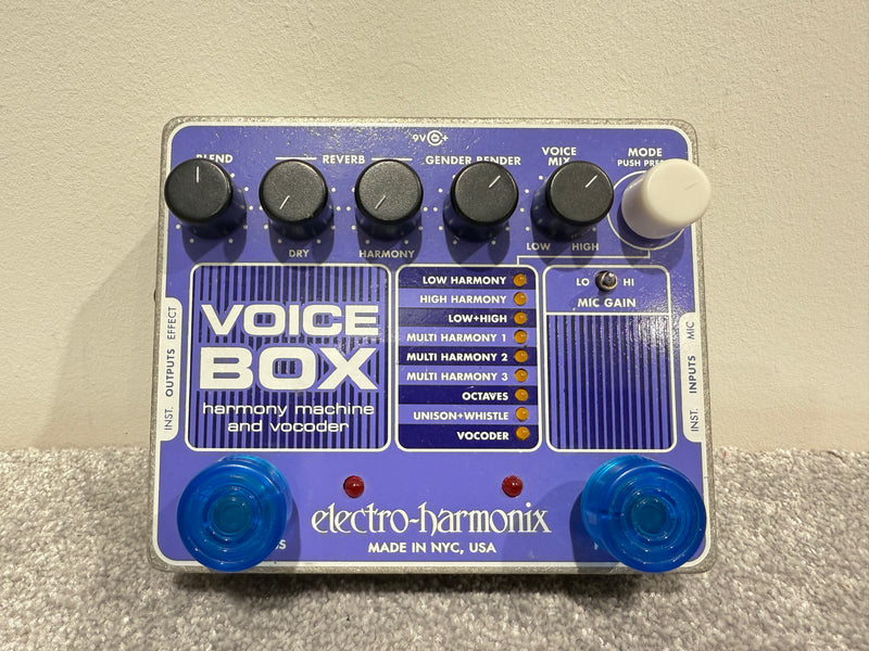 Electro-Harmonix Voice Box - Harmony Machine and Vocoder Pedal - Image 1