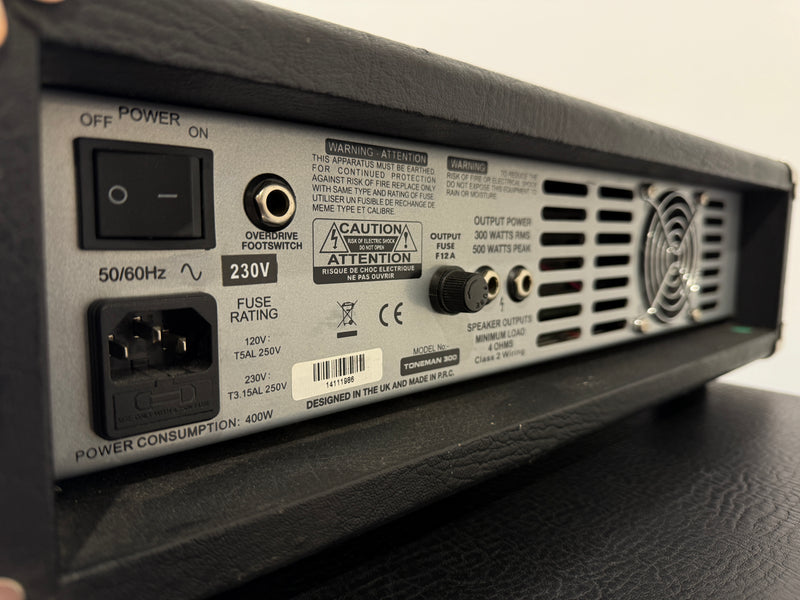Ashdown Toneman 300 Bass Guitar Amp Head & Kustom Deepend 4x10 Cab - Image 13