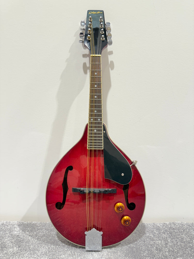 Delta Blue 8 String Mandolin (Red)- with Soft bag, new strings and mandolin chord book - image 1
