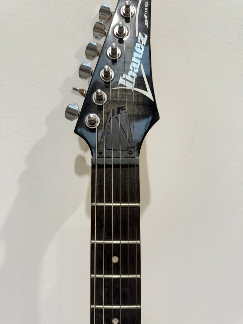 Ibanez SA 160QM Electric Guitar 2016 Dark Green - Quilted Maple Top Maple Neck - Very Good w/ Soft Case - Image 13