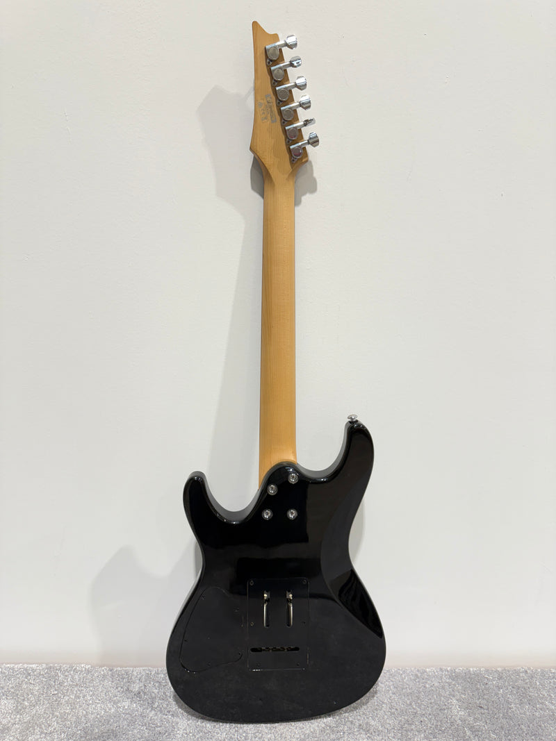 Ibanez SA 160QM Electric Guitar 2016 Dark Green - Quilted Maple Top Maple Neck - Very Good w/ Soft Case - Image 8