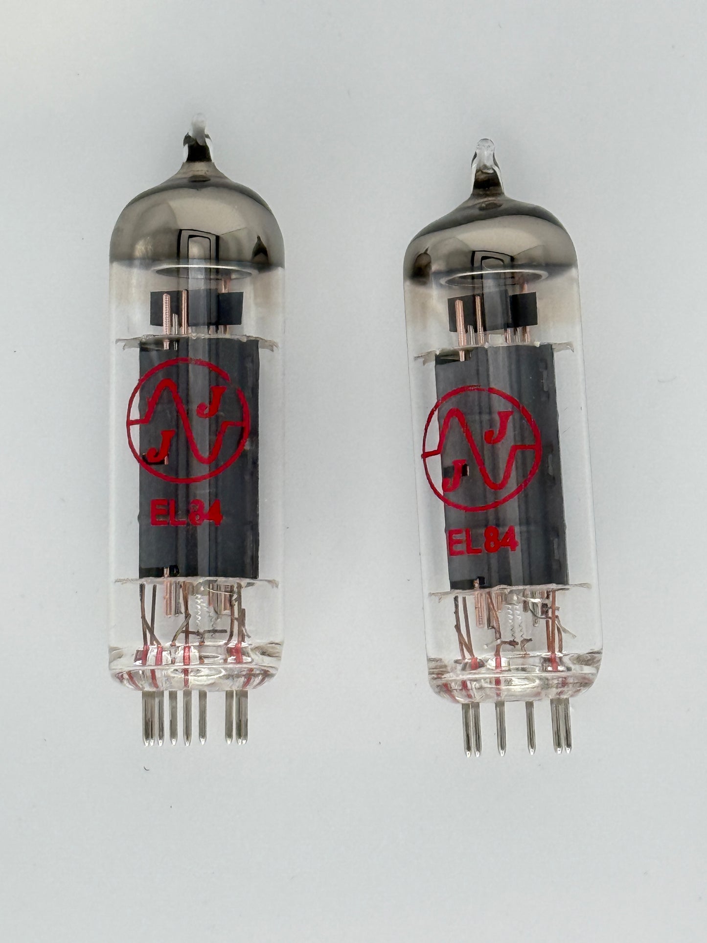 JJ EL84 Power Valves / Tubes for Amplifier / Stereo - Matched Pair