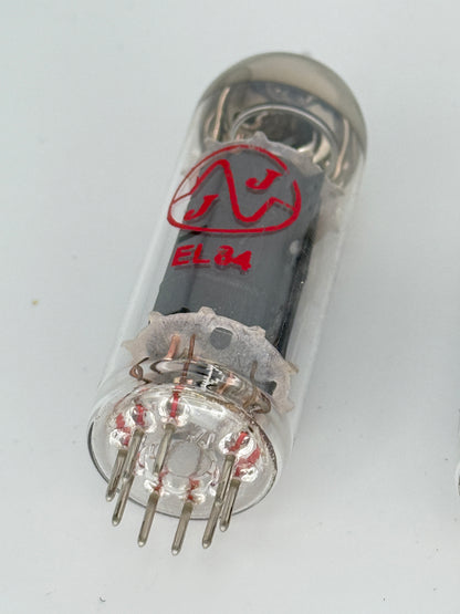 JJ EL84 Power Valves / Tubes for Amplifier / Stereo - Matched Pair