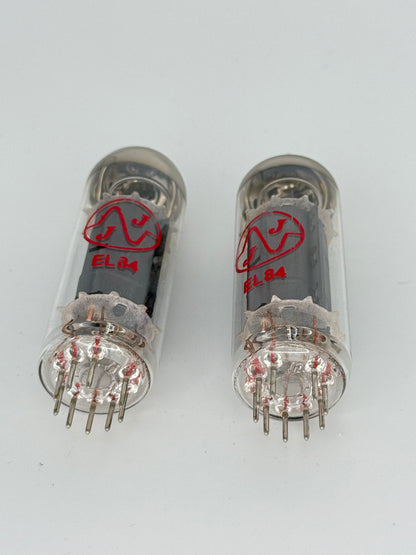 JJ EL84 Power Valves / Tubes for Amplifier / Stereo - Matched Pair