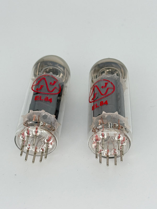 JJ EL84 Power Valves / Tubes for Amplifier / Stereo - Matched Pair