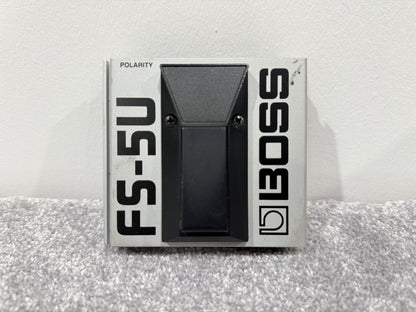 Boss FS-5U Unlatched Footswitch / Pedal (Silver)