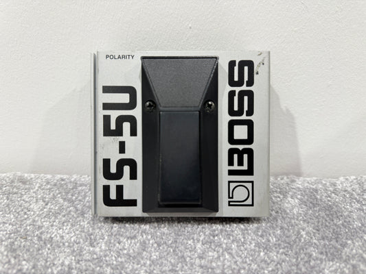 Boss FS-5U Unlatched Footswitch / Pedal (Silver)
