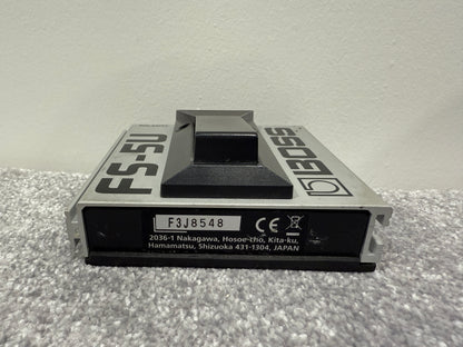 Boss FS-5U Unlatched Footswitch / Pedal (Silver)