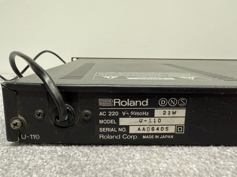 Roland U-110 PCM Sound Module / Midi PCM - Rack Mountable - Image 9