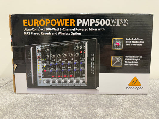 Behringer Europower PMP500 MP3 - 500 Watt Powered Mixer