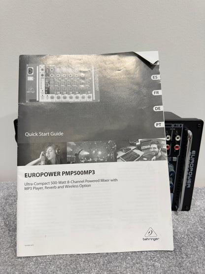 Behringer Europower PMP500 MP3 - 500 Watt Powered Mixer