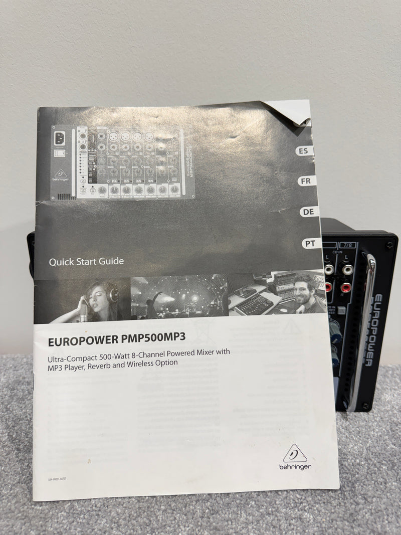 Behringer Europower PMP500 MP3 - 500 Watt Powered Mixer - Image 6
