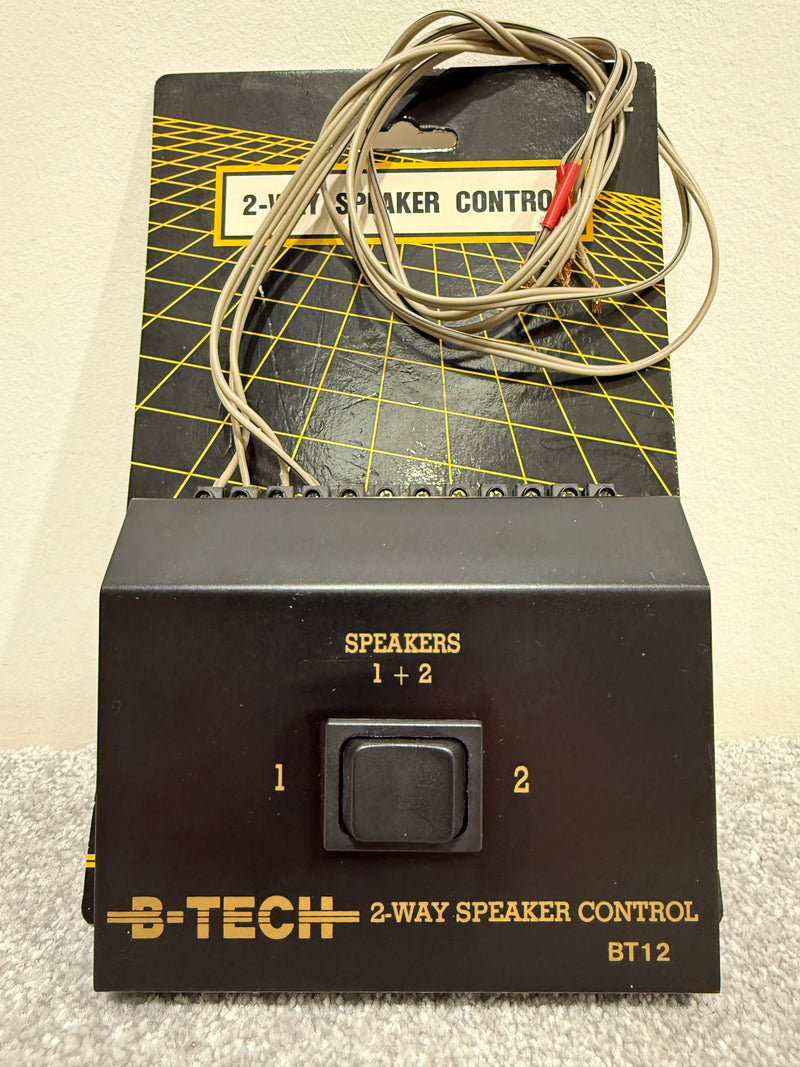 B-Tech Vintage 2-Way Speaker Control - BT12 - Hi-Fi - Image 1
