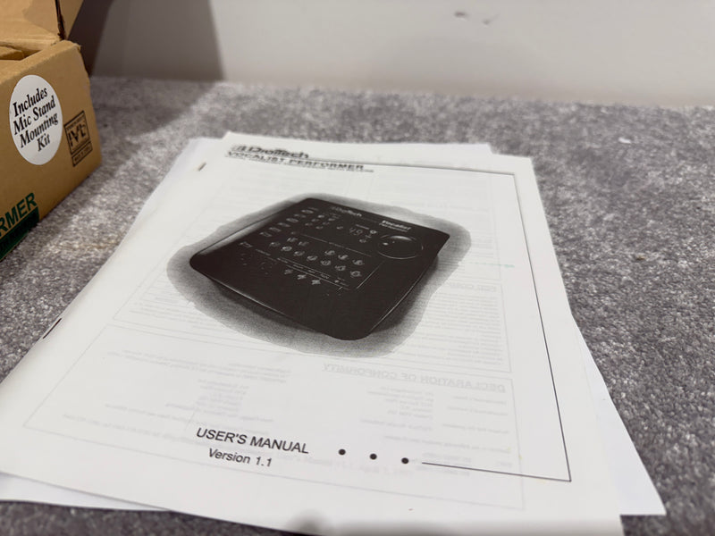 DigiTech Vocalist Performer - Vocal Harmony Processor - Image 3