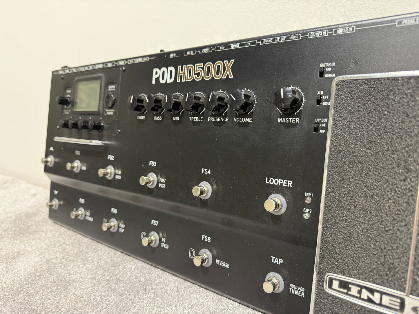 Line 6 POD HD500X Guitar Pedal / Signal Processor / Looper
