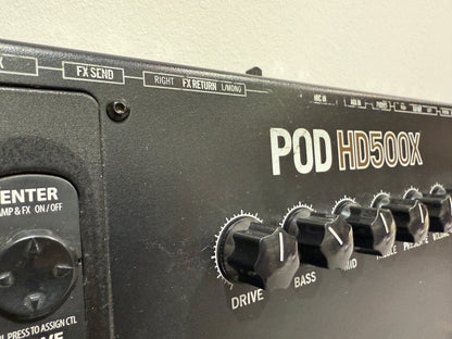 Line 6 POD HD500X Guitar Pedal / Signal Processor / Looper