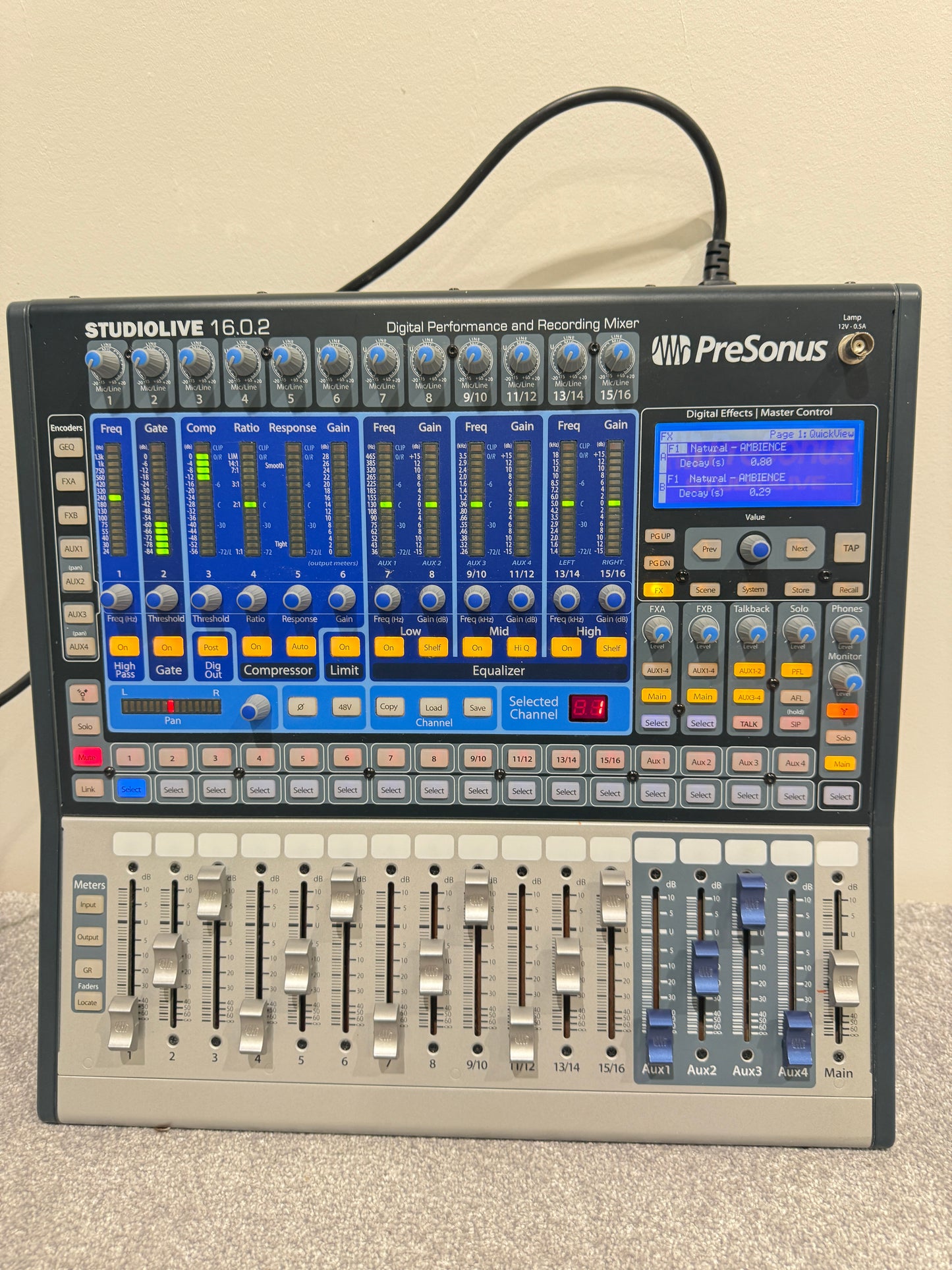 PreSonus Studio Live 16.0.2 - Mixing / Recording System Firewire