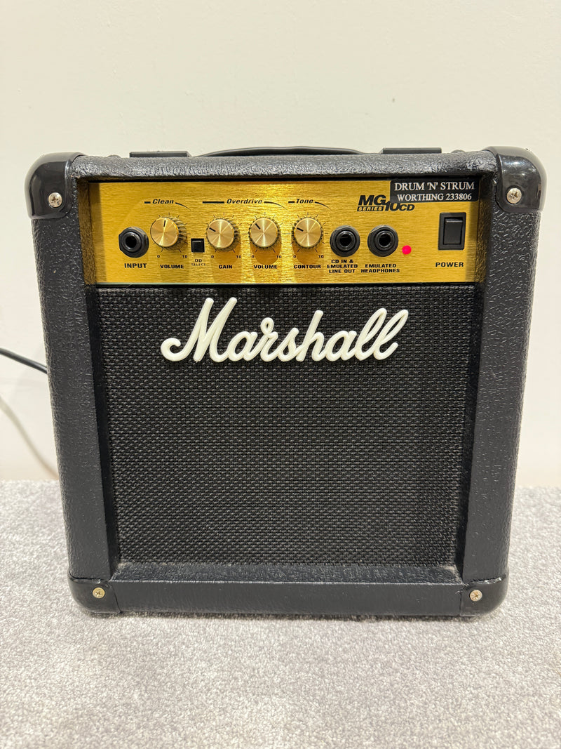 Marshall MG10CD Guitar Combo Twin Channel Amplifier - Image 6