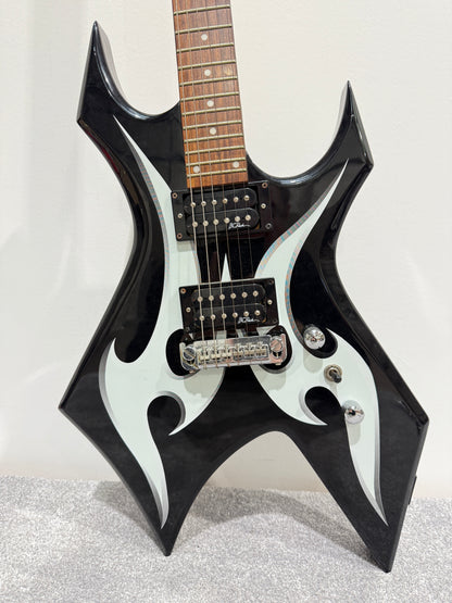 BC Rich Warlock Metal Electric Guitar with New Strap, Strings and Softcase