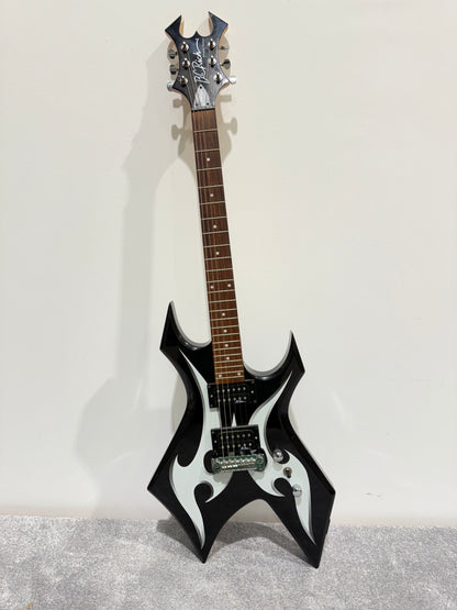BC Rich Warlock Metal Electric Guitar with New Strap, Strings and Softcase