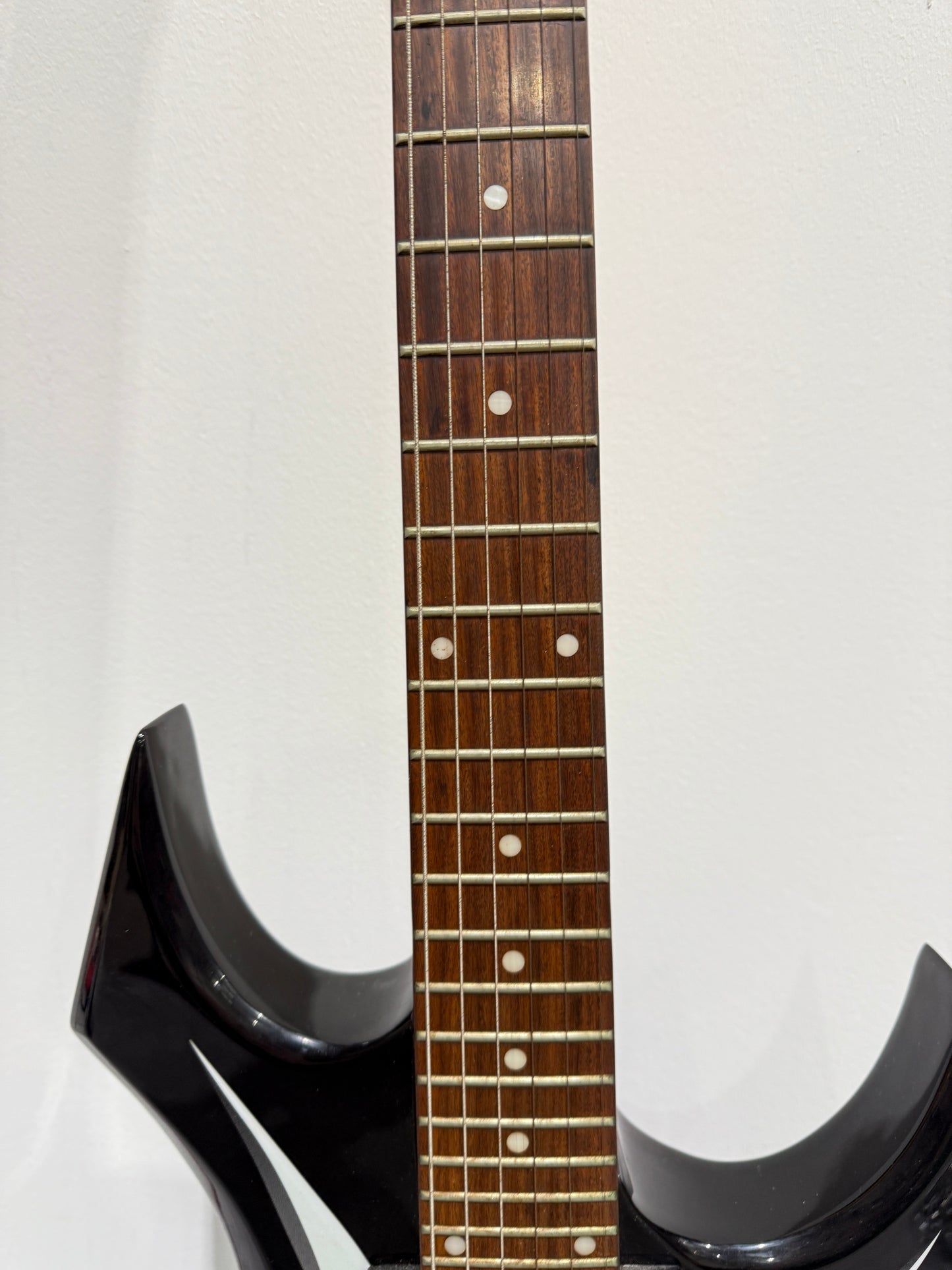 BC Rich Warlock Metal Electric Guitar with New Strap, Strings and Softcase