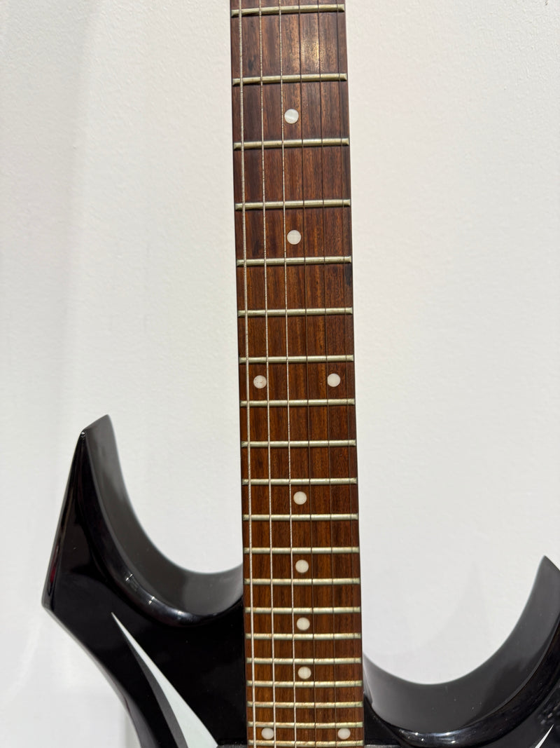 BC Rich Warlock Metal Electric Guitar with New Strap, Strings and Softcase - Image 11
