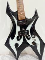 BC Rich Warlock Metal Electric Guitar with New Strap, Strings and Softcase - Image 1
