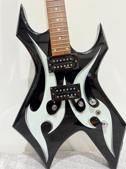BC Rich Warlock Metal Electric Guitar with New Strap, Strings and Softcase