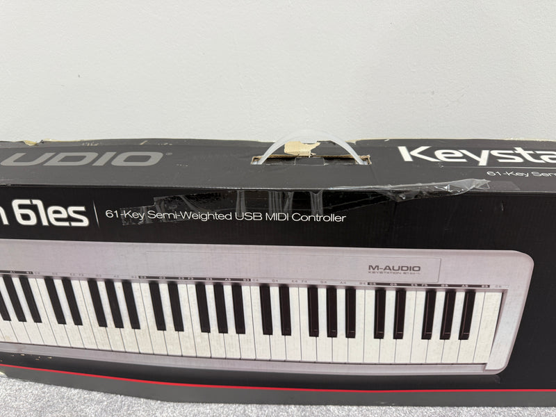 M-Audio Keystation 61es Semi Weighted USB Midi Controller / Keyboard - Image 10