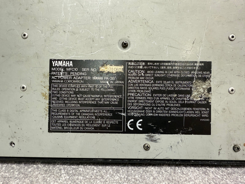 Yamaha MFC10 MIDI Foot Controller with Instruction Booklet - Image 12