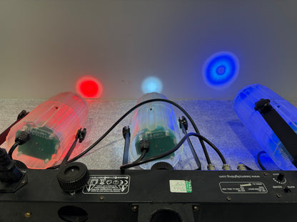 Beamz 3Some CL Lighting 153.740 Disco Lights LED - Sound Responsive with Built In Mic
