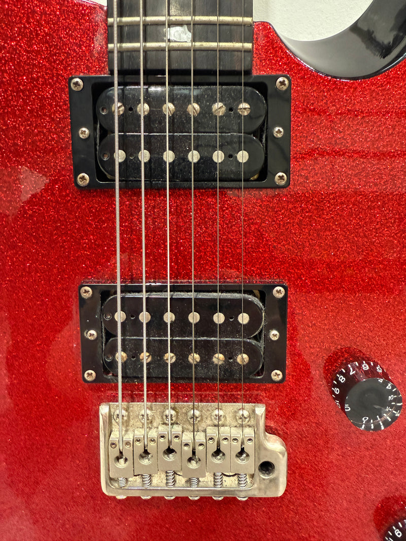 PRS SE Electric Guitar - Orianthi - Red Sparkle - 2010 - Image 6