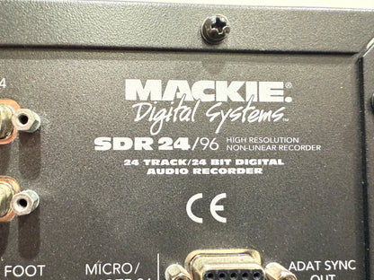 Mackie Digital Systems - SDR24/96 - High Res Non-Linear Recorder