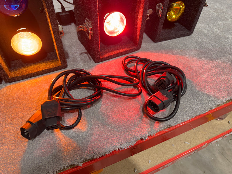 SoundLAB G005FB Disco Lights / Stage Lights Set with Spare Bulbs - Image 8