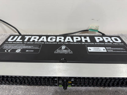 Behringer Ultragraph Pro - Graphic Equaliser (Rack Mountable)