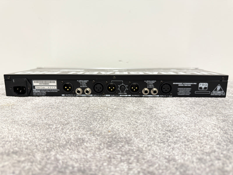 Behringer Ultragraph Pro - Graphic Equaliser (Rack Mountable) - Image 5