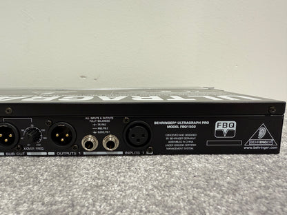 Behringer Ultragraph Pro - Graphic Equaliser (Rack Mountable)