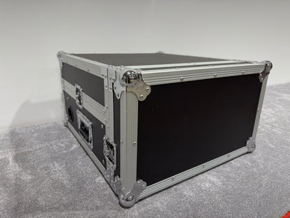 Cobra Case - Flight Case with 4U Rack Mount with Slide-Out Stand