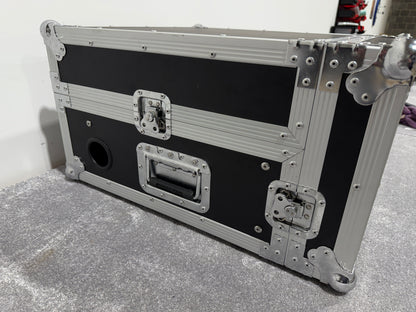 Cobra Case - Flight Case with 4U Rack Mount with Slide-Out Stand
