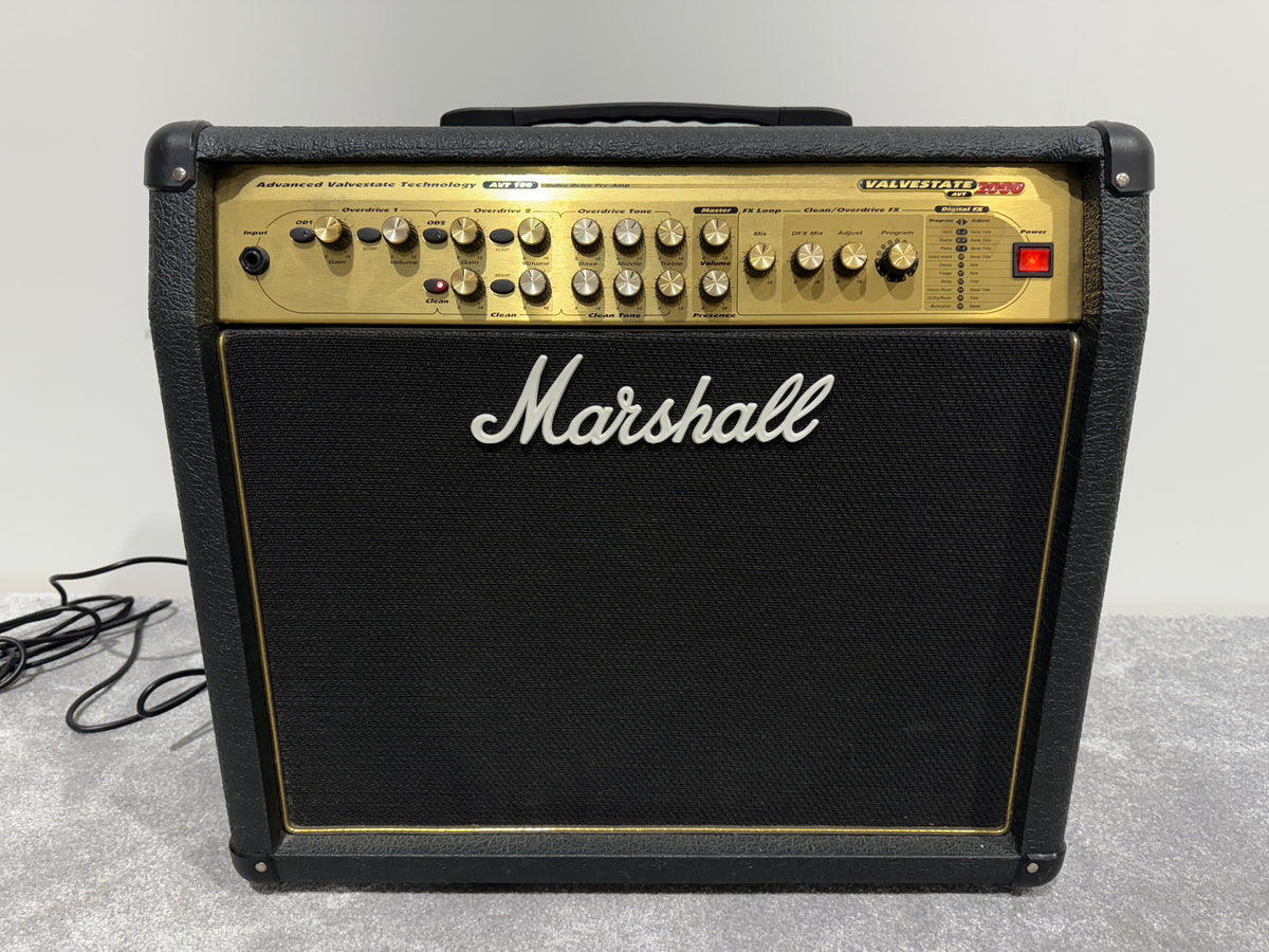 Marshall Valvestate AVT 2000 Amplifier (Model - AVT 100) Valve Drive Pre-Amp with Footswitch