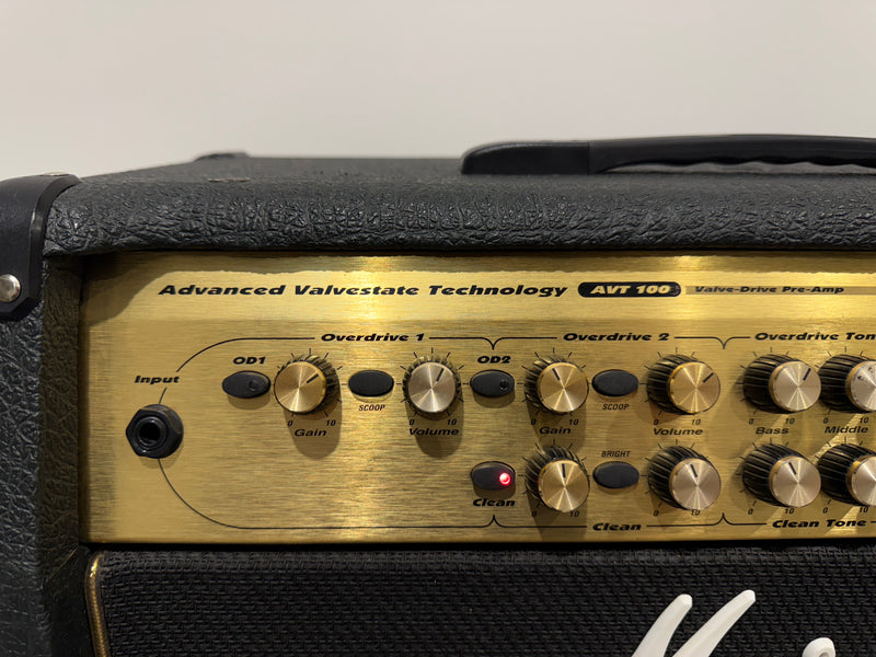 Marshall Valvestate AVT 2000 Amplifier (Model - AVT 100) Valve Drive Pre-Amp with Footswitch - Image 4