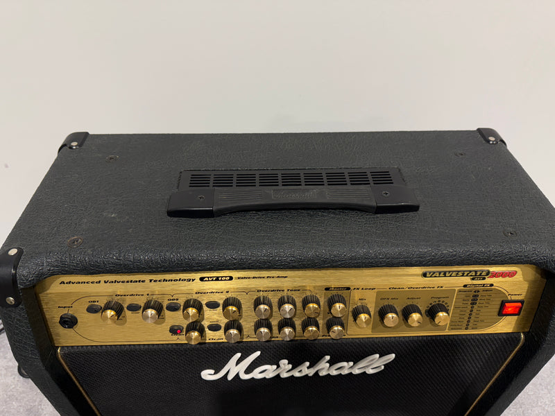 Marshall Valvestate AVT 2000 Amplifier (Model - AVT 100) Valve Drive Pre-Amp with Footswitch - Image 6