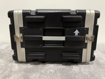 SKB 4u Plastic / Metal Rack Mount Flight Case
