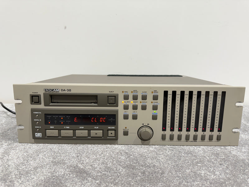 Tascam DA-38 Digital Multitrack Recorder - 8 Tracks, Timecode Support - Very Good w/ Manuals - Image 2