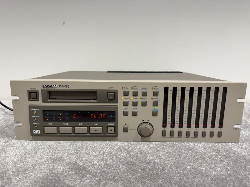 Tascam DA-38 Digital Multitrack Recorder - 8 Tracks, Timecode Support - Very Good w/ Manuals - Image 4